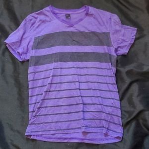 Urban heritage purple tee